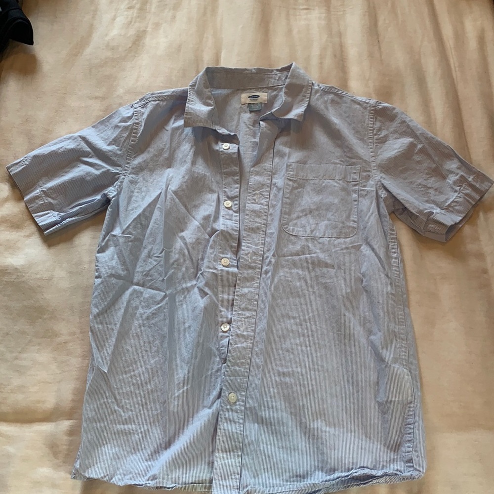 Old navy boys button down shirt.